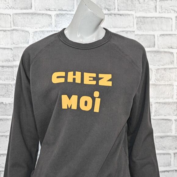 Clare v Women's Chez Moi Sweatshirt in Charcoal Grey size XS - Picture 9 of 11
